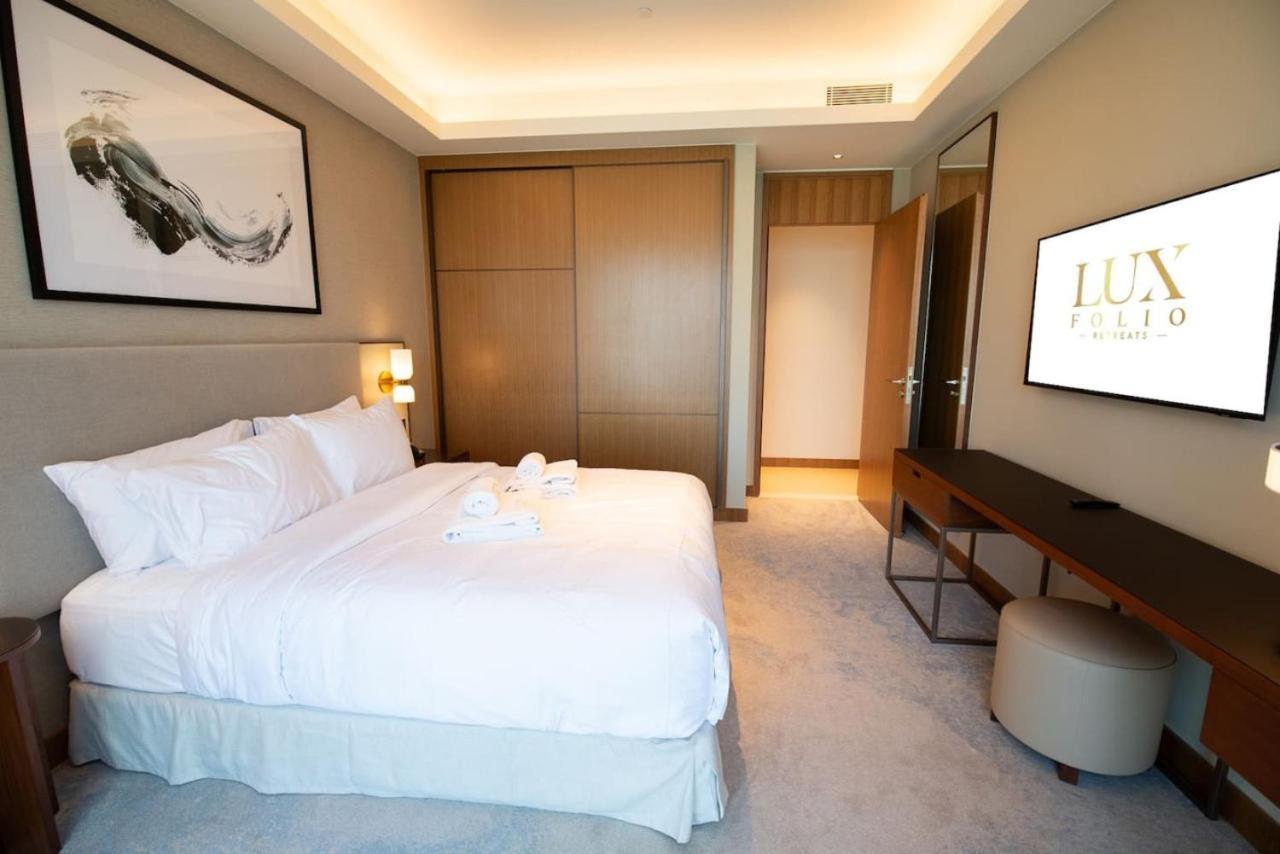 Апартаменты Gorgeous High Floor 3-Bed With Full Burj View Дубай Экстерьер фото