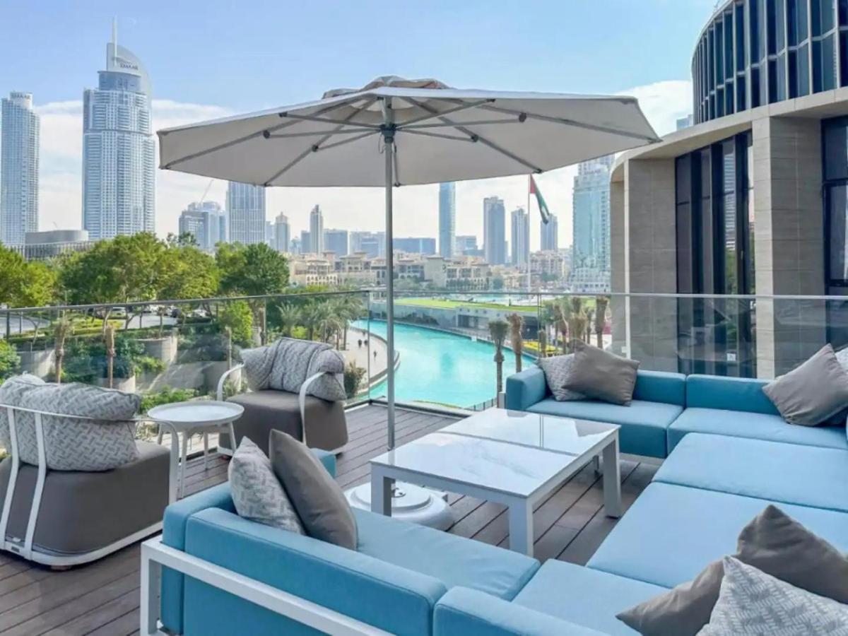 Апартаменты Gorgeous High Floor 3-Bed With Full Burj View Дубай Экстерьер фото