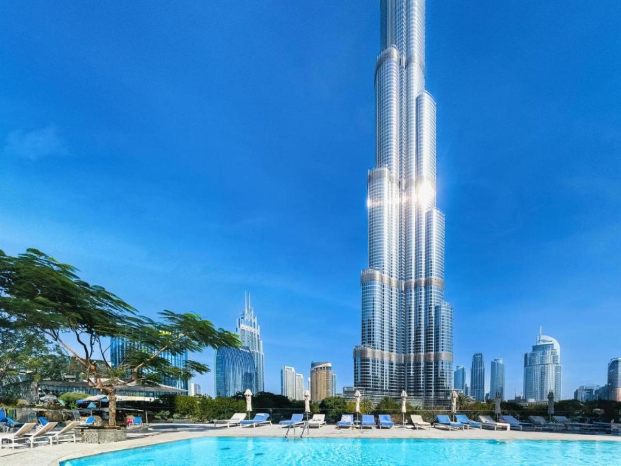 Апартаменты Gorgeous High Floor 3-Bed With Full Burj View Дубай Экстерьер фото