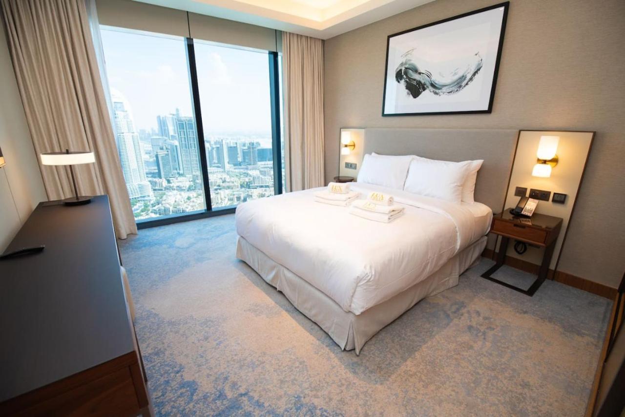 Апартаменты Gorgeous High Floor 3-Bed With Full Burj View Дубай Экстерьер фото