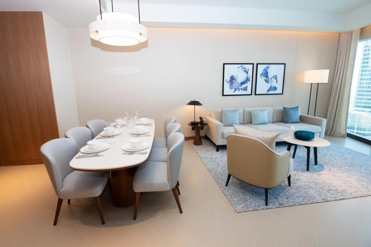 Апартаменты Gorgeous High Floor 3-Bed With Full Burj View Дубай Экстерьер фото