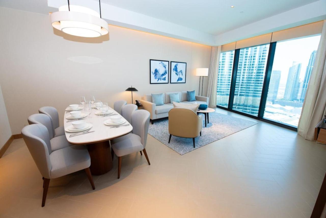 Апартаменты Gorgeous High Floor 3-Bed With Full Burj View Дубай Экстерьер фото